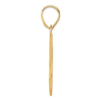 14K Yellow Gold Number 64 Pendant – view 3