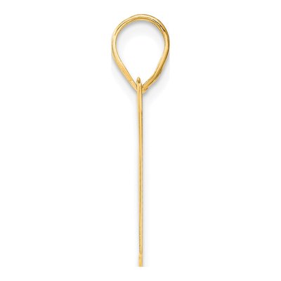 14K Yellow Gold Number 67 Pendant – view 3