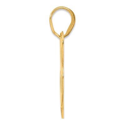 14K Yellow Gold Number 68 Pendant – view 3