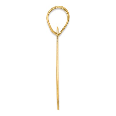 14K Yellow Gold Number 69 Pendant – view 3