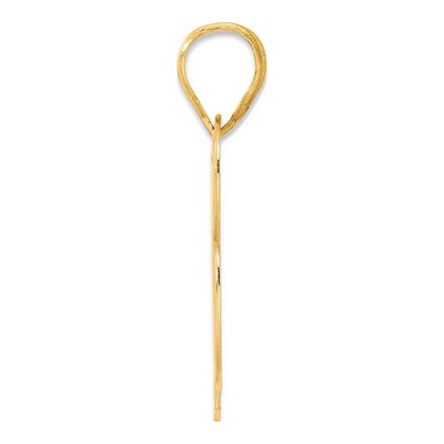 14K Yellow Gold Number 73 Pendant – view 3