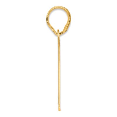 14K Yellow Gold Number 77 Pendant – view 3