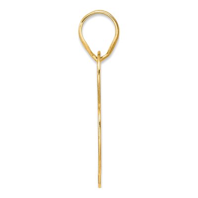 14K Yellow Gold Number 78 Pendant – view 3