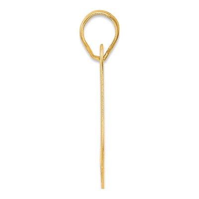 14K Yellow Gold Number 80 Pendant – view 3