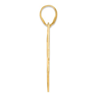 14K Yellow Gold Number 84 Pendant – view 3