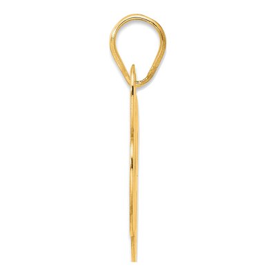 14K Yellow Gold Number 88 Pendant – view 3
