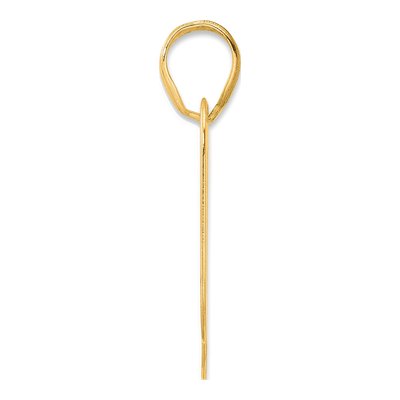 14K Yellow Gold Number 90 Pendant – view 3