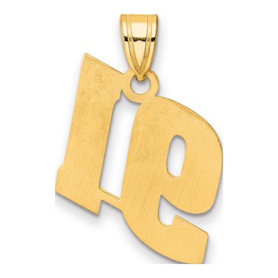 14K Yellow Gold Number 91 Pendant – view 4