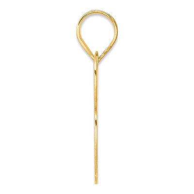14K Yellow Gold Number 93 Pendant – view 3