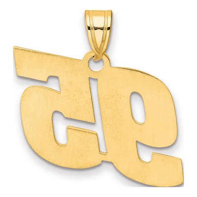 14K Yellow Gold Number 95 Pendant – view 4