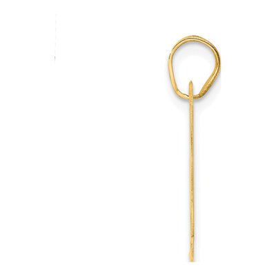 14K Yellow Gold Number 97 Pendant – view 3