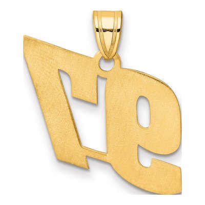 14K Yellow Gold Number 97 Pendant – view 4