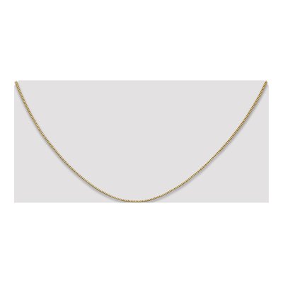 14K Yellow Gold 0.7mm Box Chain – view 4