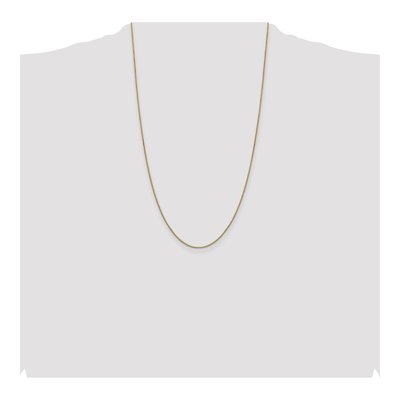 14K Yellow Gold 0.9mm Box Chain – view 5