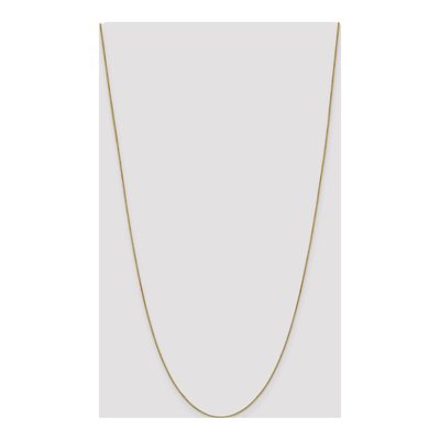 14K Yellow Gold 0.9mm Box Chain – view 5