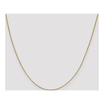 14K Yellow Gold 0.95mm Box Chain – view 5