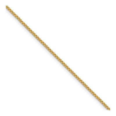 14K Yellow Gold 1mm Box Chain