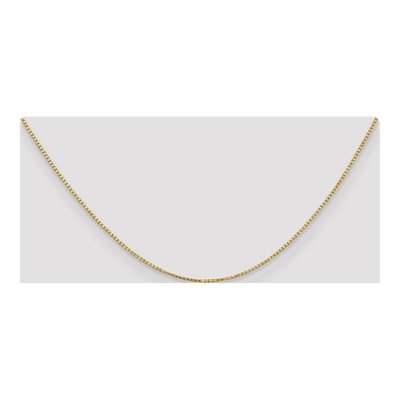 14K Yellow Gold 1.1mm Box Chain – view 6