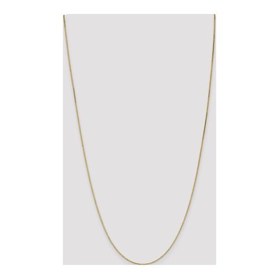 14K Yellow Gold 1.1mm Box Chain – view 5