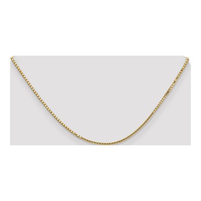 14K Yellow Gold 1.5mm Box Chain – view 6