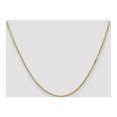 14K Yellow Gold 1.5mm Box Chain – view 5