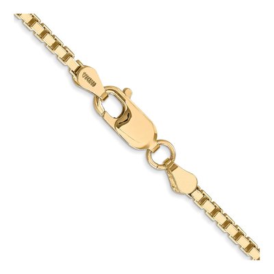 14K Yellow Gold 2.5mm Box Chain – view 5