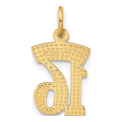 14K Yellow Gold Sweet Pendant – view 4