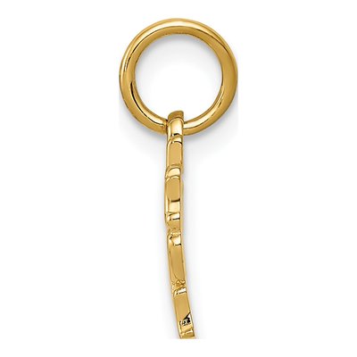 14K Yellow Gold Together Forever Pendant – view 3