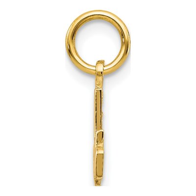 14K Yellow Gold Grandpa Number 1 Pendant – view 3