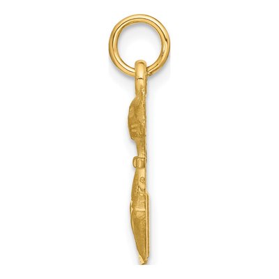 14K Yellow Gold Tom Cat Pendant – view 3