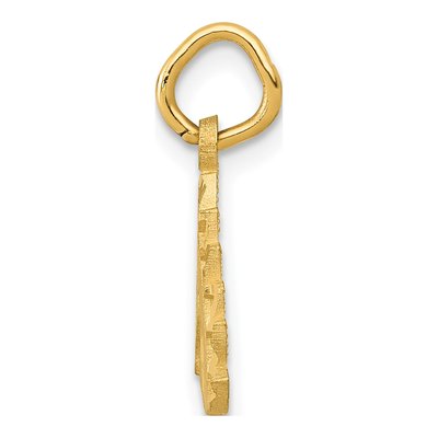 14K Yellow Gold Unicorn Pendant – view 3
