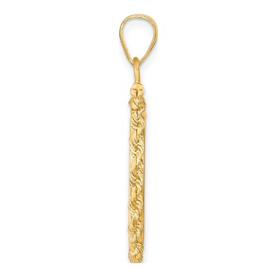 14K Yellow Gold Coin Bezel Coin Bezel – view 3