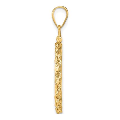 14K Yellow Gold Screw Top Coin Bezel Coin Bezel – view 3