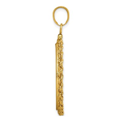 14K Yellow Gold Screw Top Coin Bezel Coin Bezel – view 3