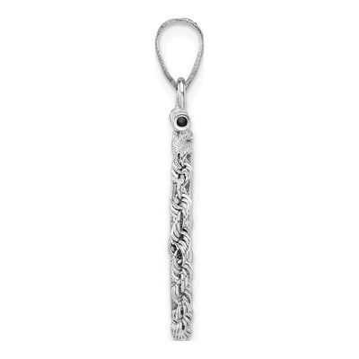 14K White Gold Coin Bezel Coin Bezel – view 3