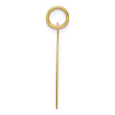 14K Yellow Gold Wrestling Disc Charm – view 3