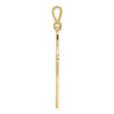 14K Yellow Gold Celtic Cross Pendant – view 3