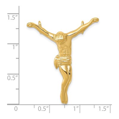 14K Yellow Gold Corpus Slide Pendant – view 4