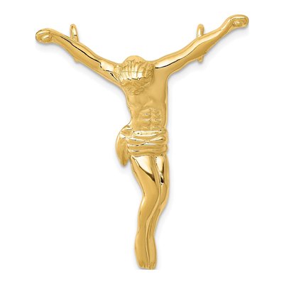 14K Yellow Gold Corpus Slide Pendant