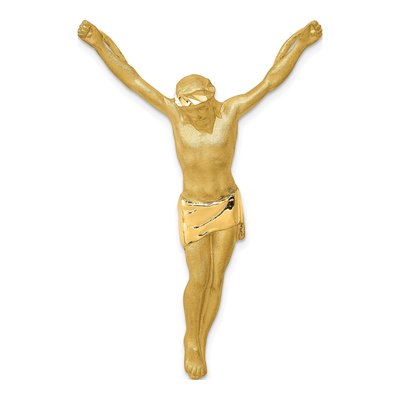 14K Yellow Gold Corpus Slide Pendant
