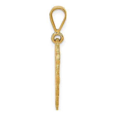 14K Yellow Gold Sweet Reversible Pendant – view 3