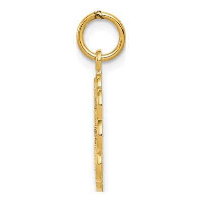 14K Yellow Gold I Love Nana Pendant – view 3