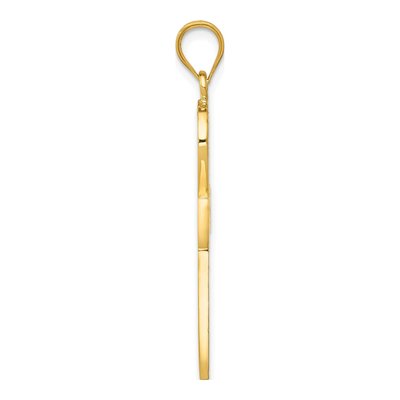 14K Yellow Gold Ankh Cross Pendant – view 3