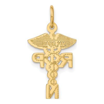 14K Yellow Gold RNP Charm – view 4