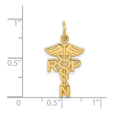 14K Yellow Gold RNP Charm – view 5