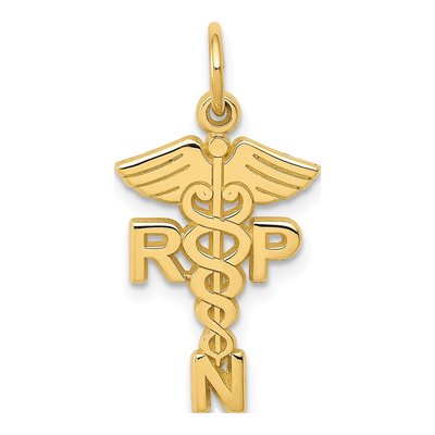 14K Yellow Gold RNP Charm