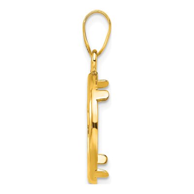 14K Yellow Gold Coin Bezel Coin Bezel – view 3