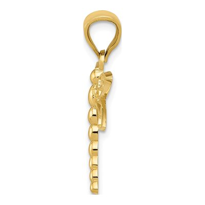 14K Yellow Gold Dragonfly Charm – view 3
