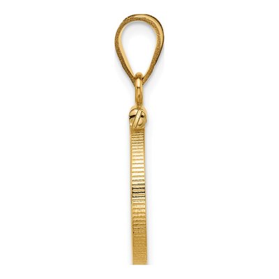 14K Yellow Gold Screw Top Coin Bezel Coin Bezel – view 2