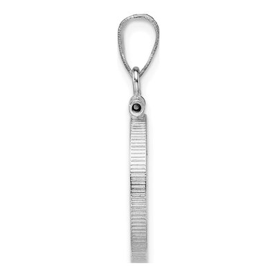 14K White Gold Coin Bezel Coin Bezel – view 3